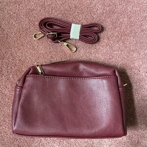 Triple Zip Crossbody